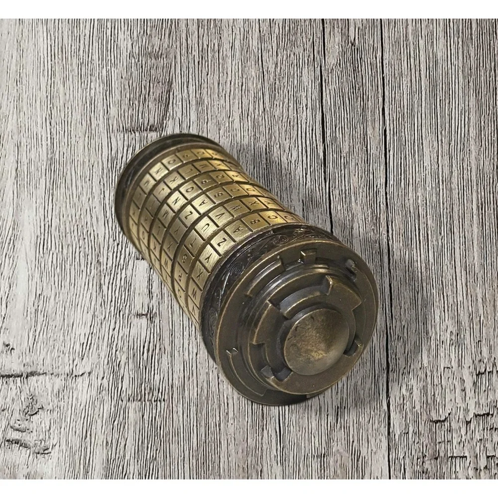 Davinci Code Cryptic Lock Works Great